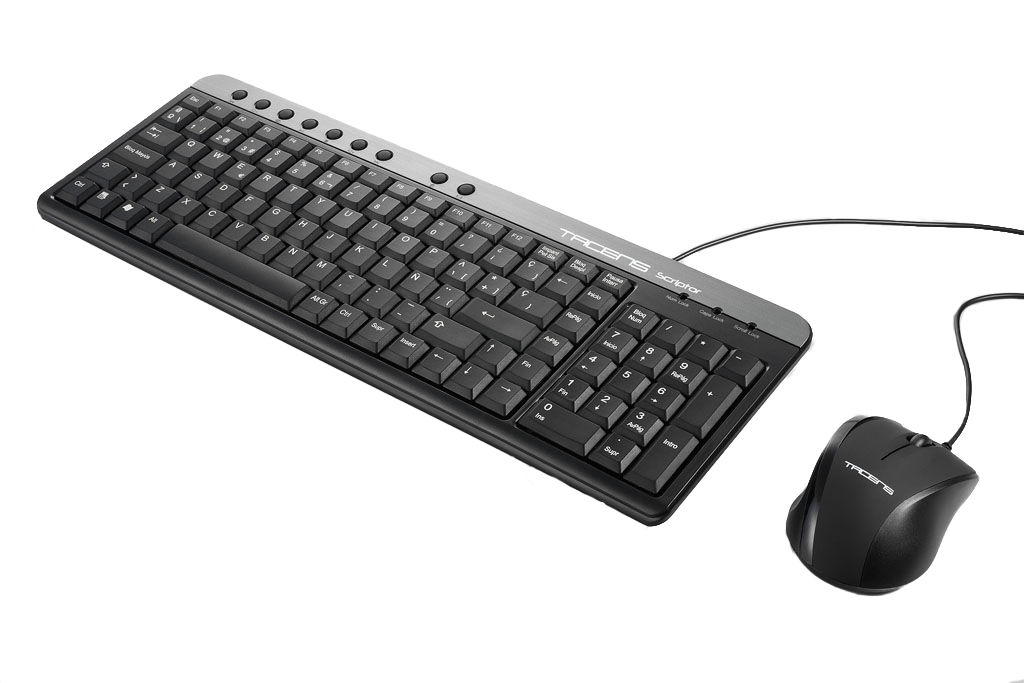 Tacens Scriptor keyboard Mouse included USB