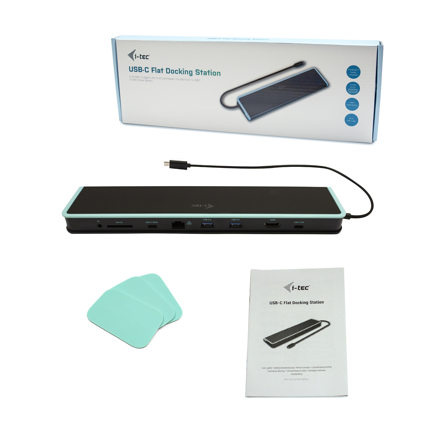 i-tec USB-C Flat Docking Station + Power Delivery – image 5