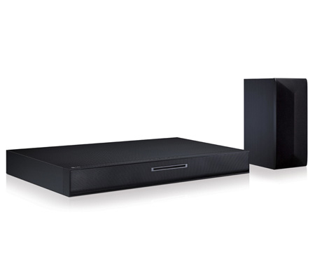 LG LAB550W soundbar speaker Black 2.1 channels – image 2