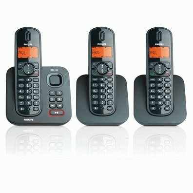 Philips Perfect sound CD1553B/22 telephone DECT telephone Caller ID Black – image 2