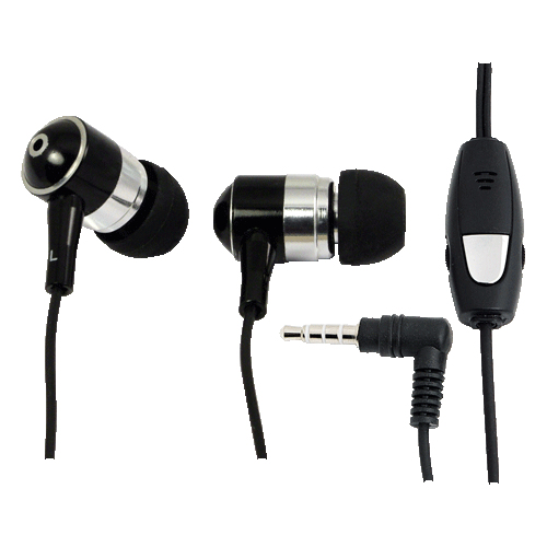 LogiLink HS0020 headphones/headset Wired In-ear Black