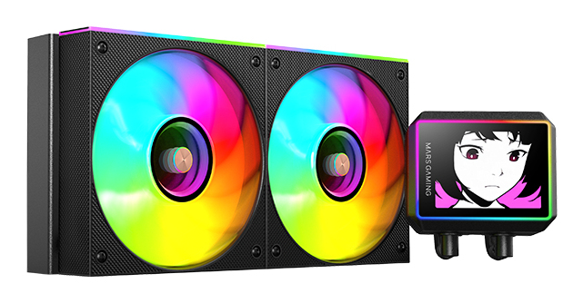 Mars Gaming ML-VISIONII240 Processor All-in-one liquid cooler – image 1