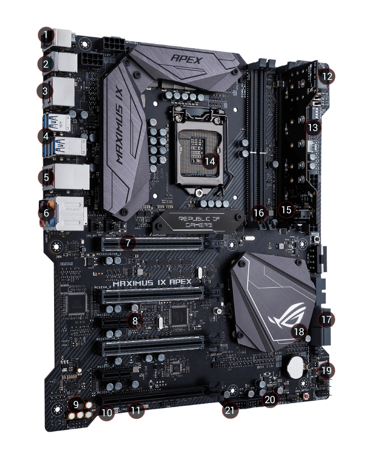 ASUS ROG MAXIMUS IX APEX – image 1