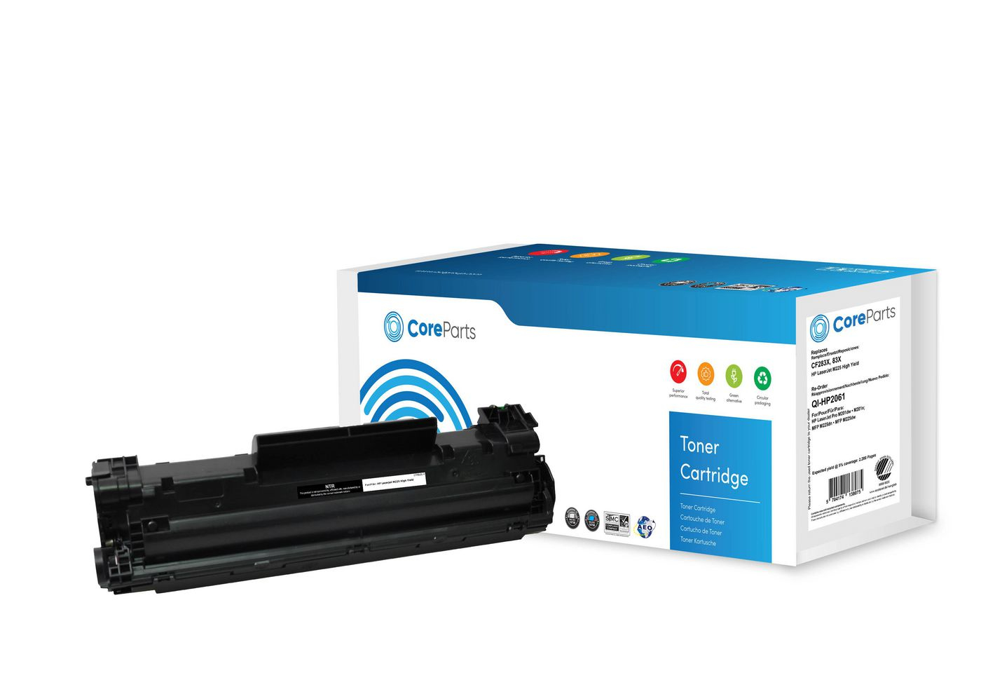 CoreParts Toner Black CF283X