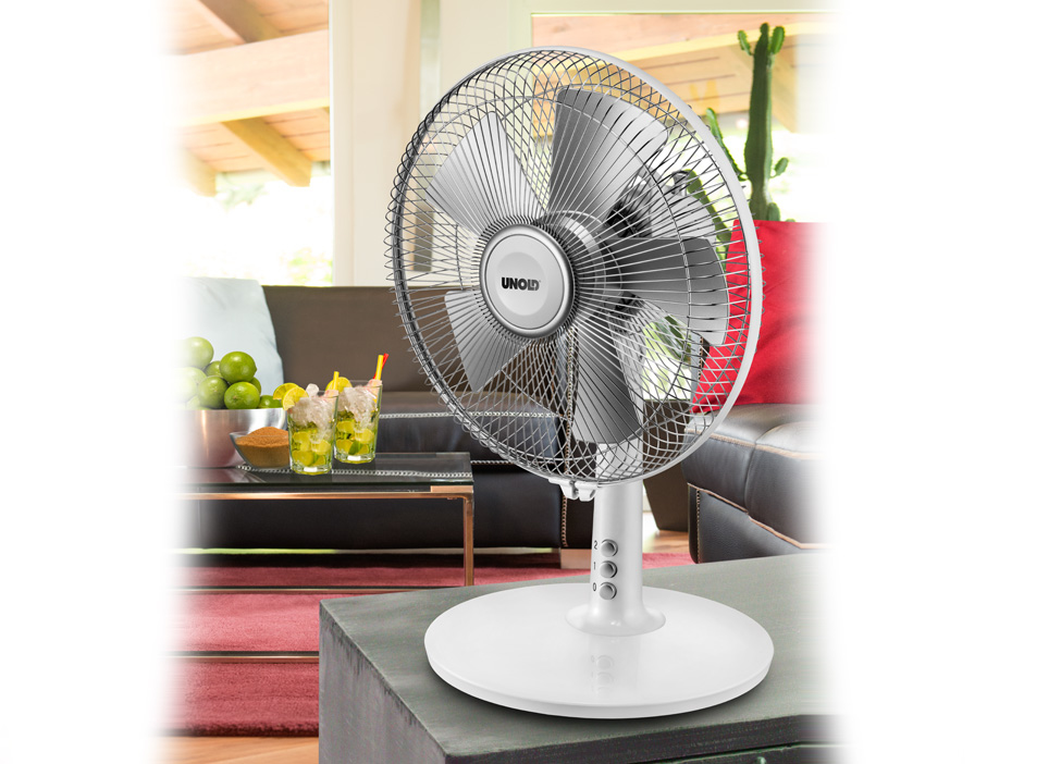Unold 86810 household fan Silver, White – image 7