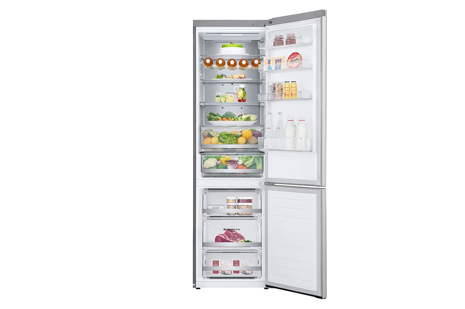LG GBB72MBUBN fridge-freezer Freestanding – image 2