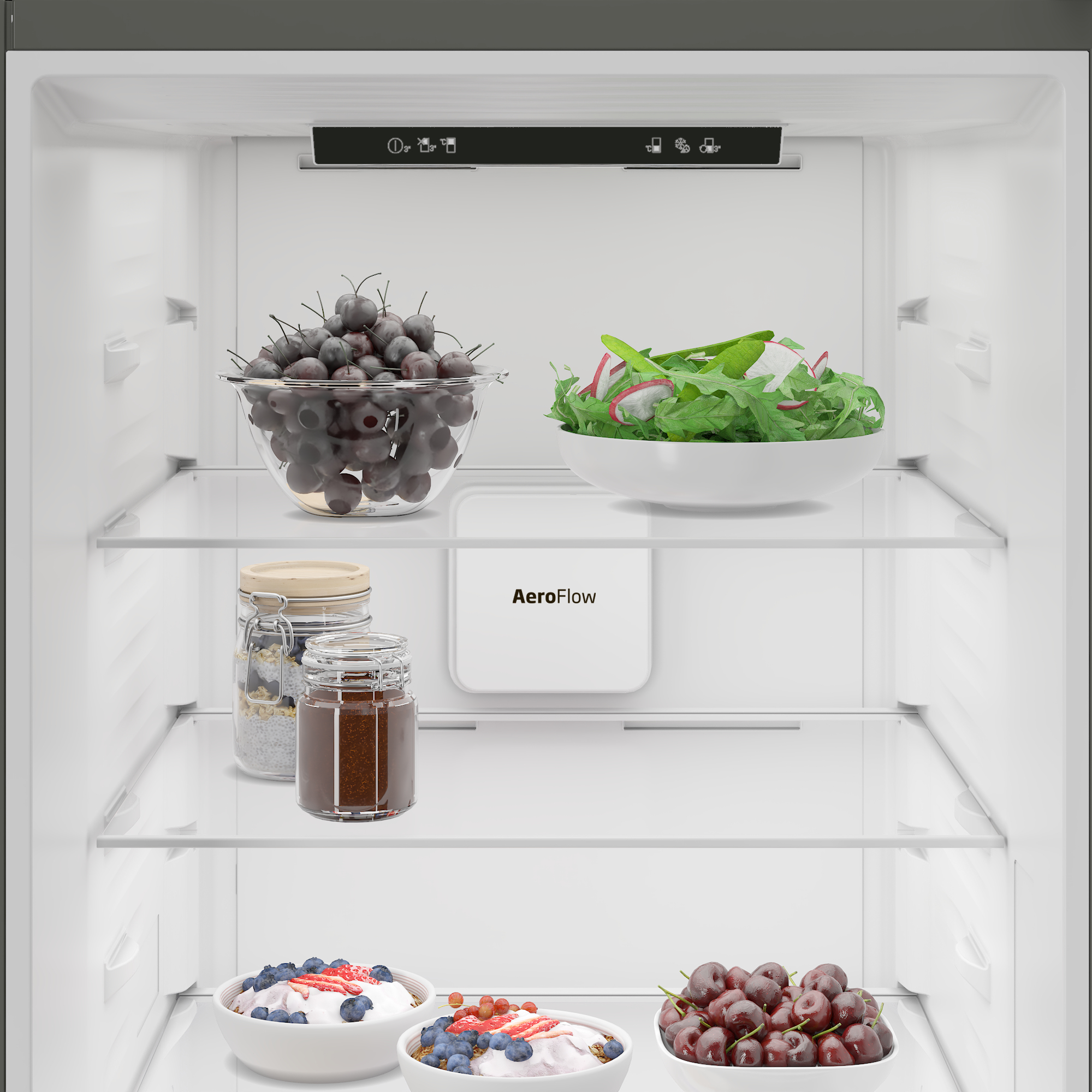 Beko CNA4686VPS Freestanding AeroFlowTM Fridge Freezer with HarvestFreshTM – image 5