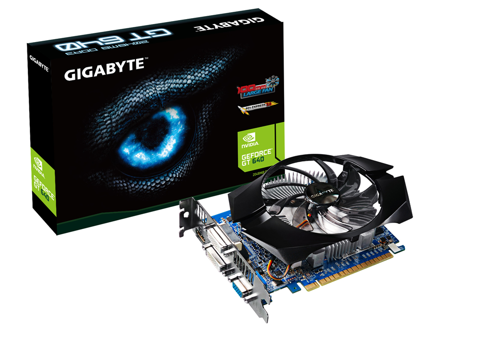 GIGABYTE GV-N640D3-2GI graphics card NVIDIA GeForce GT 640