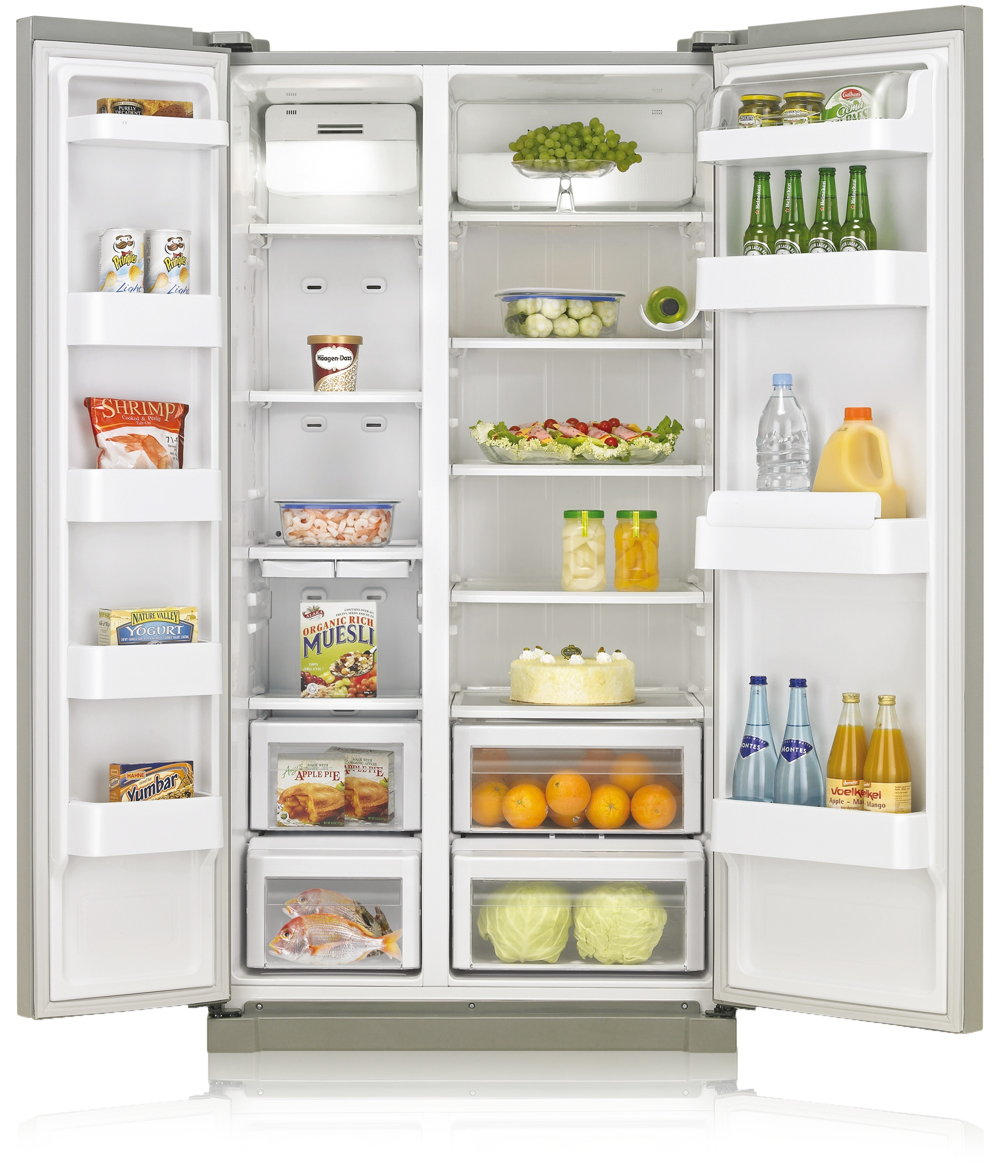 Samsung RS3075DAC side-by-side refrigerator Freestanding – image 2