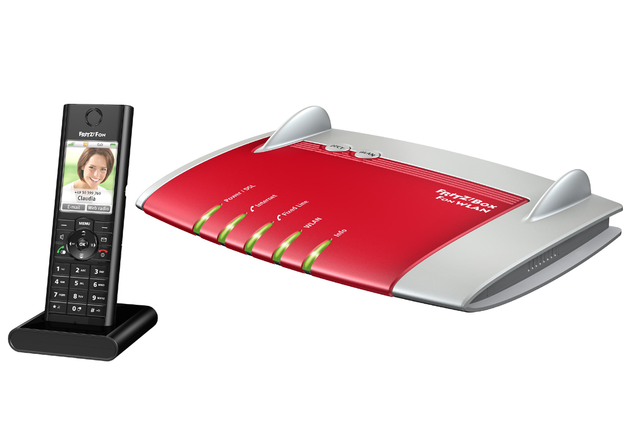FRITZ!Box Fon WLAN 7390 + FRITZ!Fon MT-F – image 1