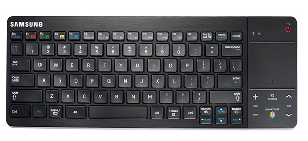 Samsung VG-KBD2500/ZA keyboard TV Bluetooth QWERTY US English Black – image 1