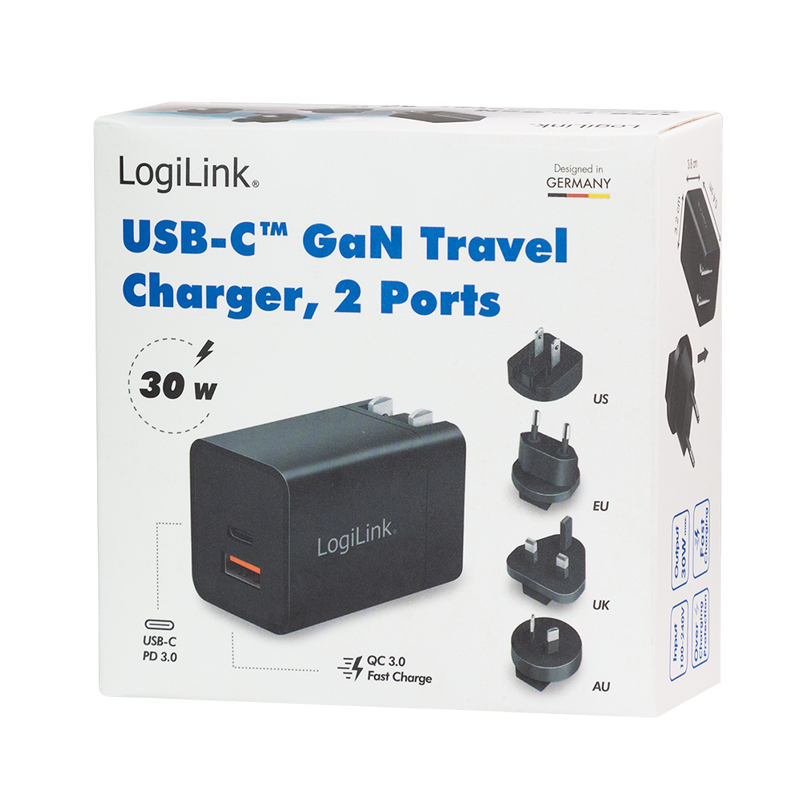 LogiLink PA0301 mobile device charger Universal Black AC Fast charging Indoor – image 9