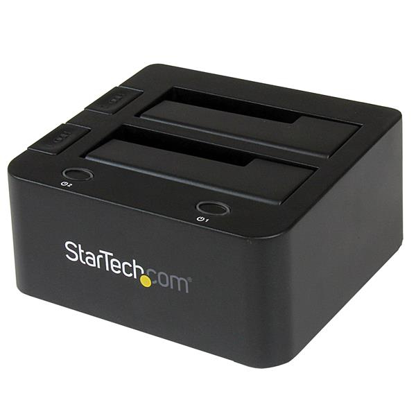 StarTech.com eSATA USB to SATA Hard Drive Docking Station for Dual 2.5 or