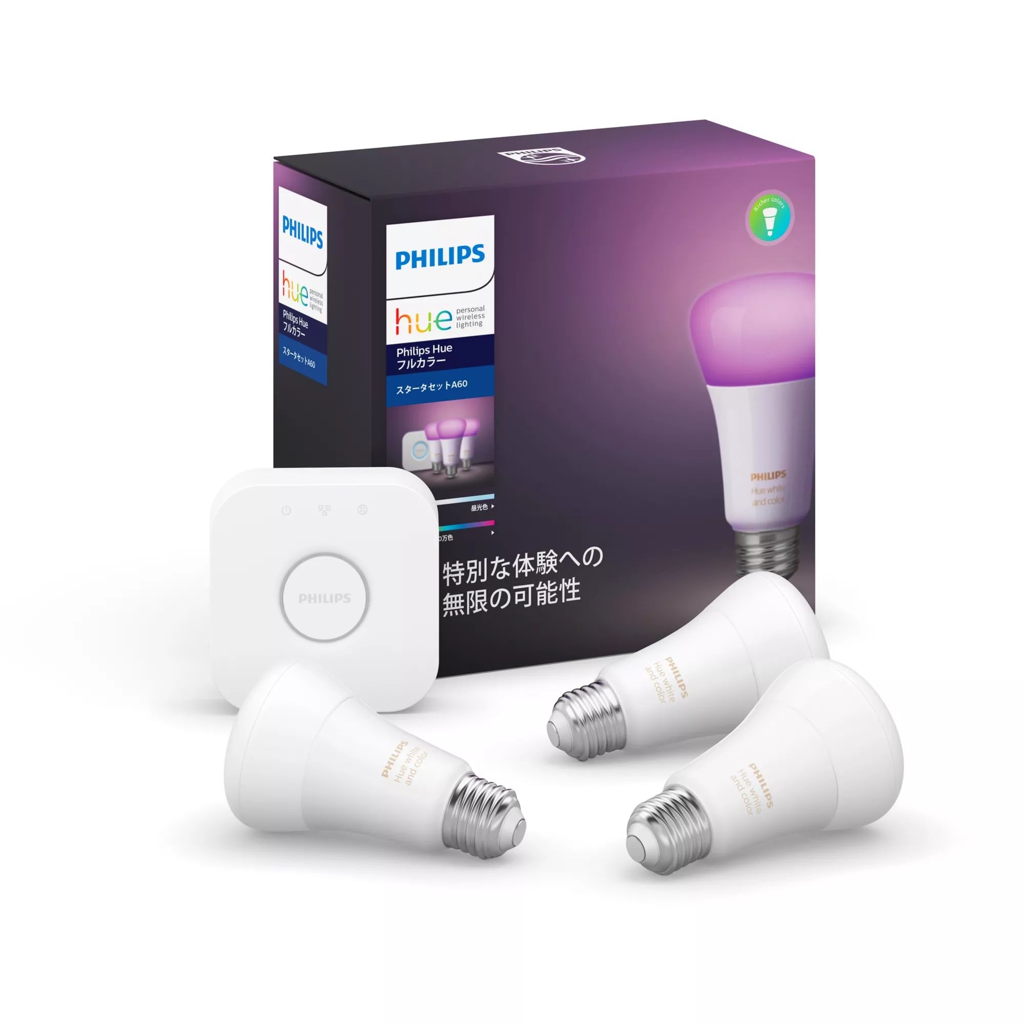 Philips by Signify Philips Hue White and colour ambience 8718699722388 smart lighting Smart lighting kit Bluetooth/Zigbee