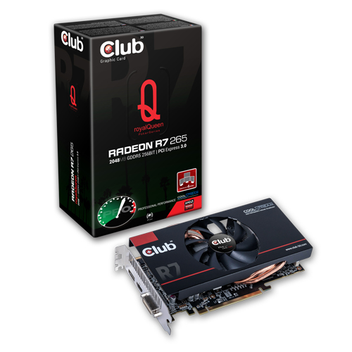 CLUB3D Radeon R7 265 royalQueen – image 2