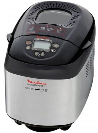 Tefal OW6000 bread maker Black, Stainless steel