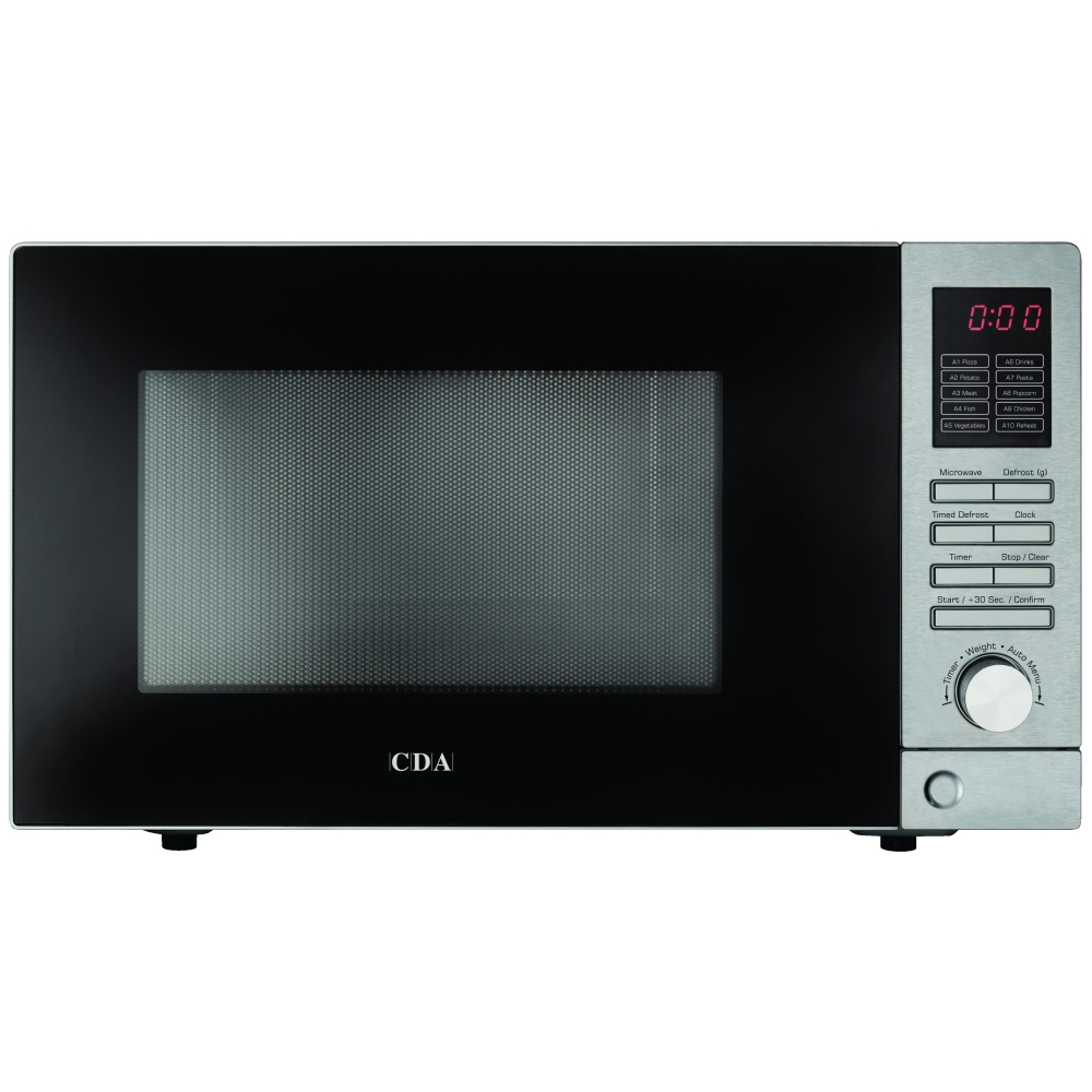 CDA VM100 Black, Stainless steel Countertop
