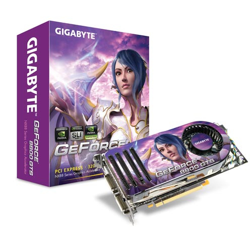 GIGABYTE GeForce 8800 GTS 320MB GDDR3
