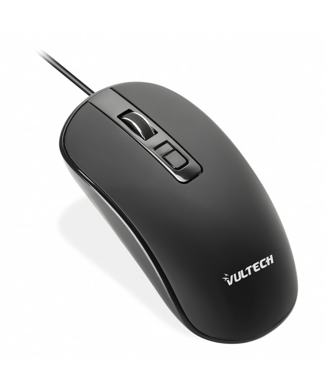 Vultech MOU-2028 mouse Office Ambidextrous USB Type-A Optical 2400 DPI – image 2