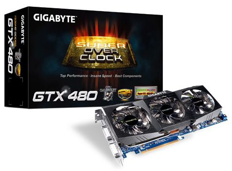 GIGABYTE N480S15I graphics card NVIDIA GeForce GTX 480