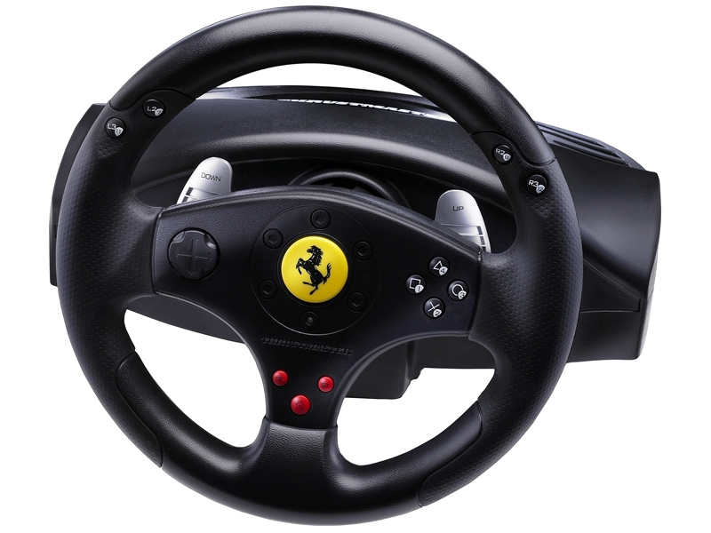 Thrustmaster AC-FGTE Gaming Controller Black, Yellow Steering wheel + Pedals Analogue / Digital PC, Playstation 2, Playstation 3 – image 4