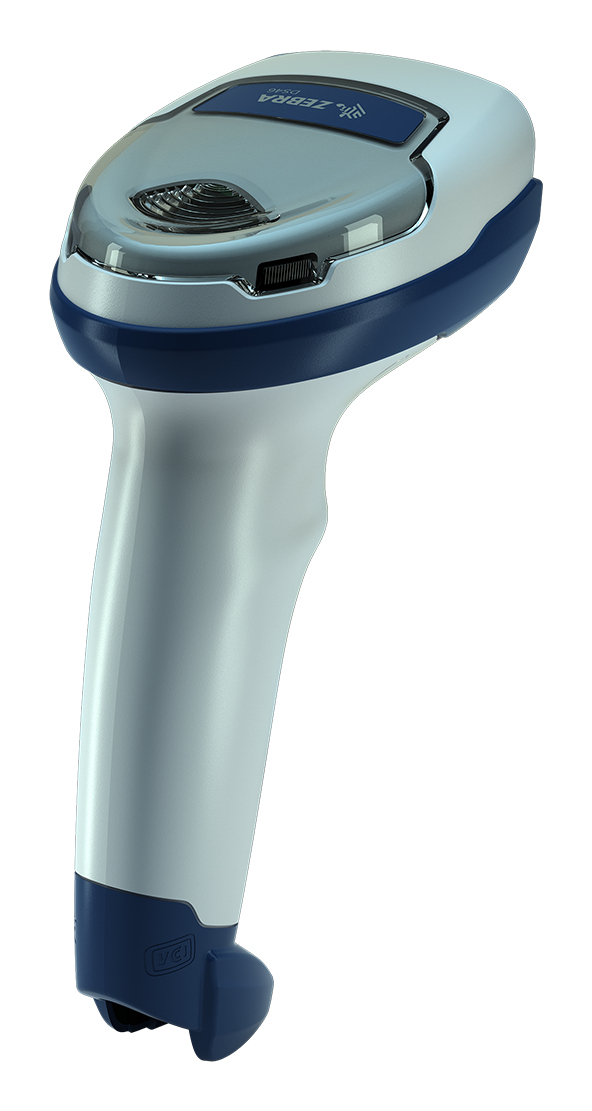 Zebra DS4608-HC Handheld bar code reader 1D/2D LED Blue, White – image 2