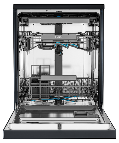 Haier HDW15F4B1 dishwasher Freestanding 15 place settings – image 3