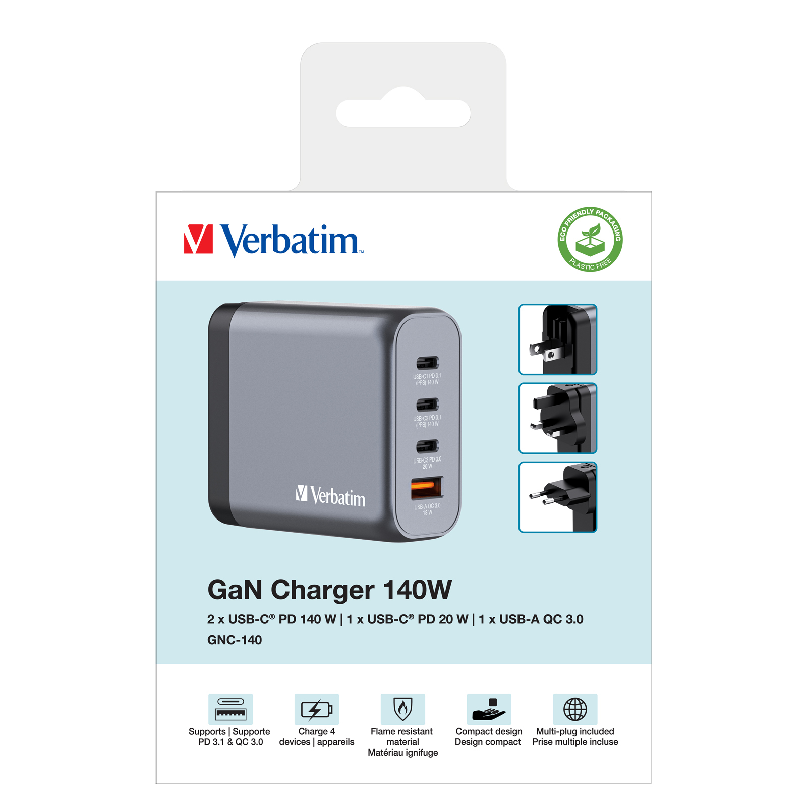 Verbatim GNC-140 GaN Charger – image 7