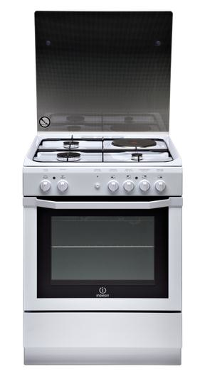 Indesit I6MSCAG(W)/FR cooker Freestanding cooker Electric Combi White