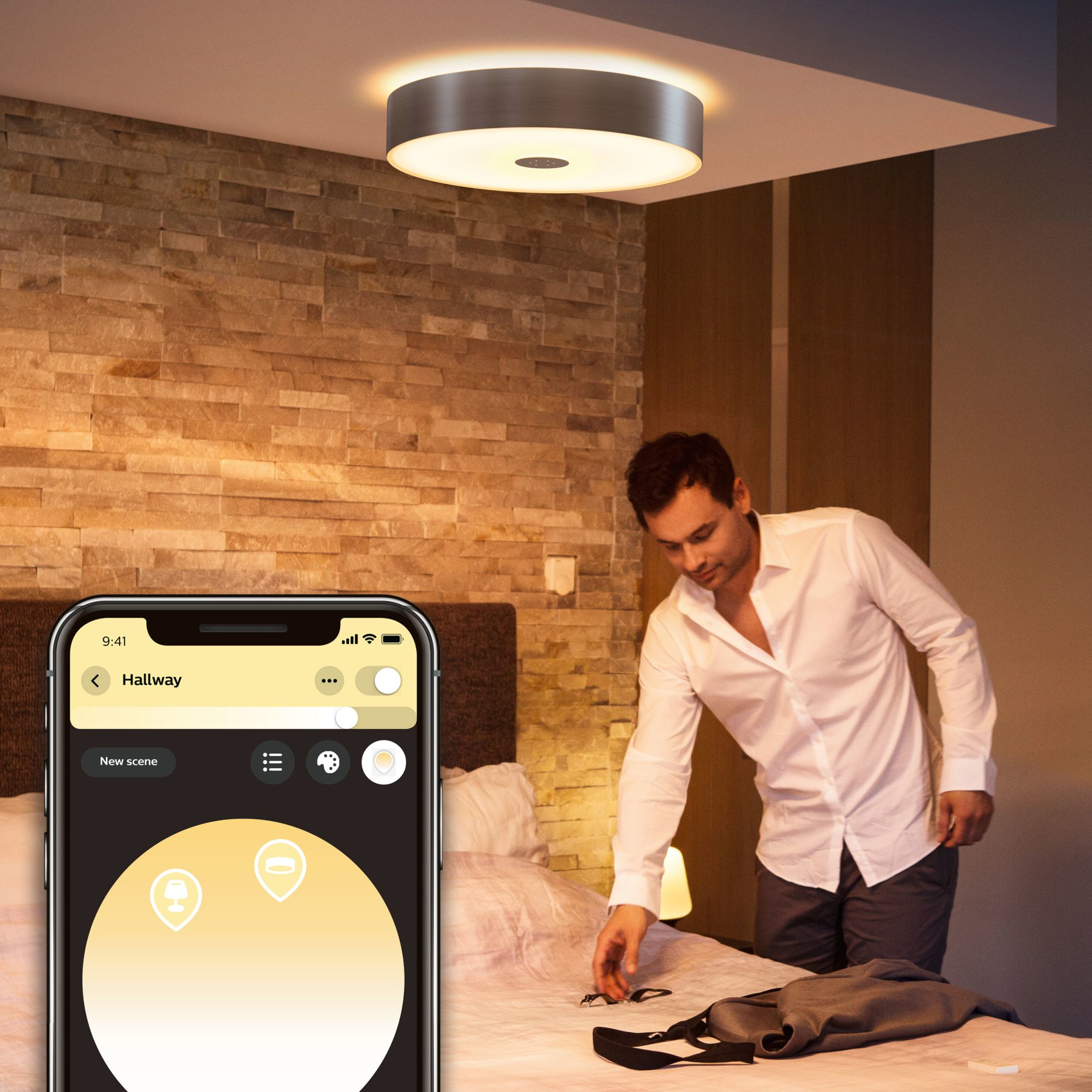 Philips by Signify Philips Hue White ambience 4100248U9 Smart ceiling light Bluetooth/Zigbee – image 8