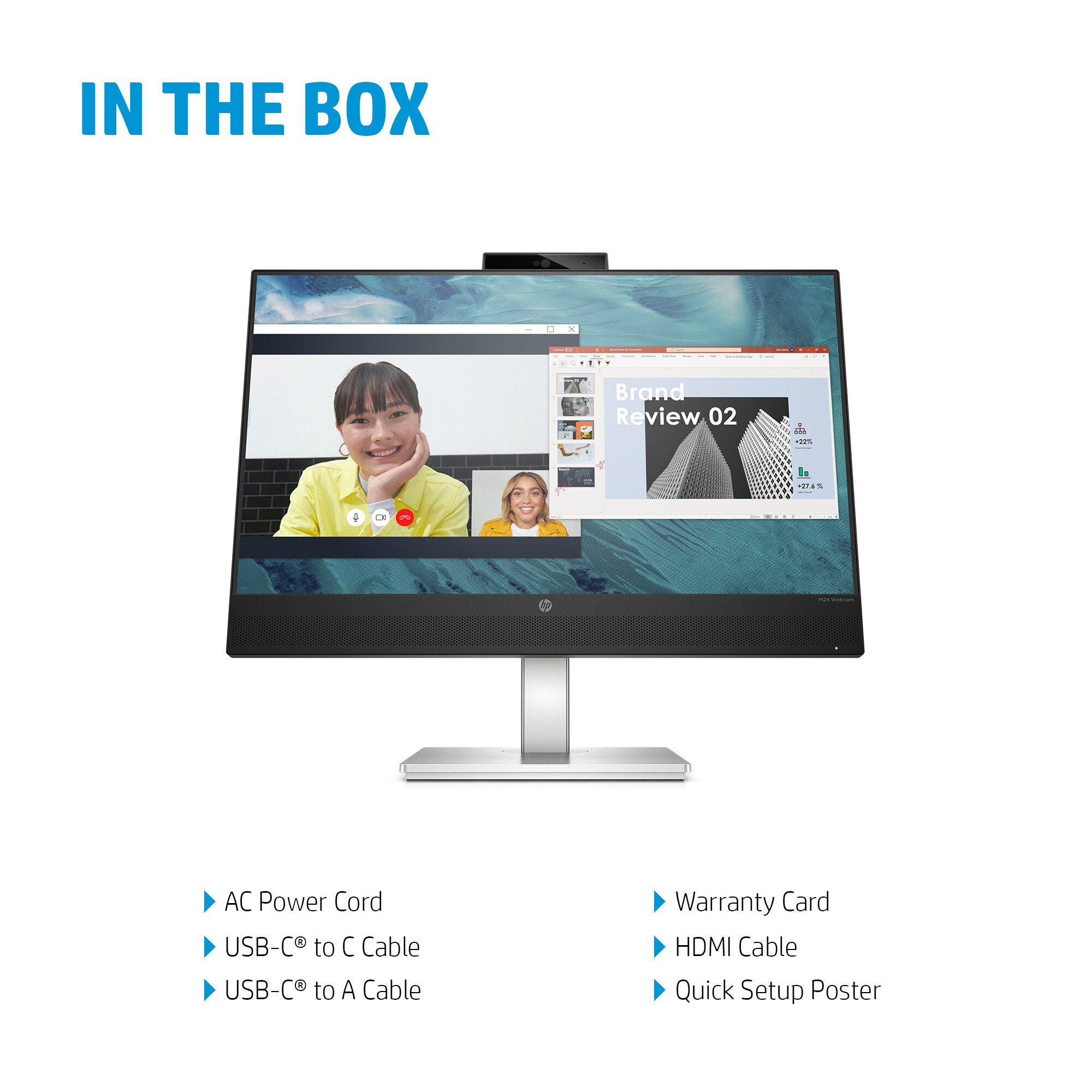 HP M24 computer monitor – image 7