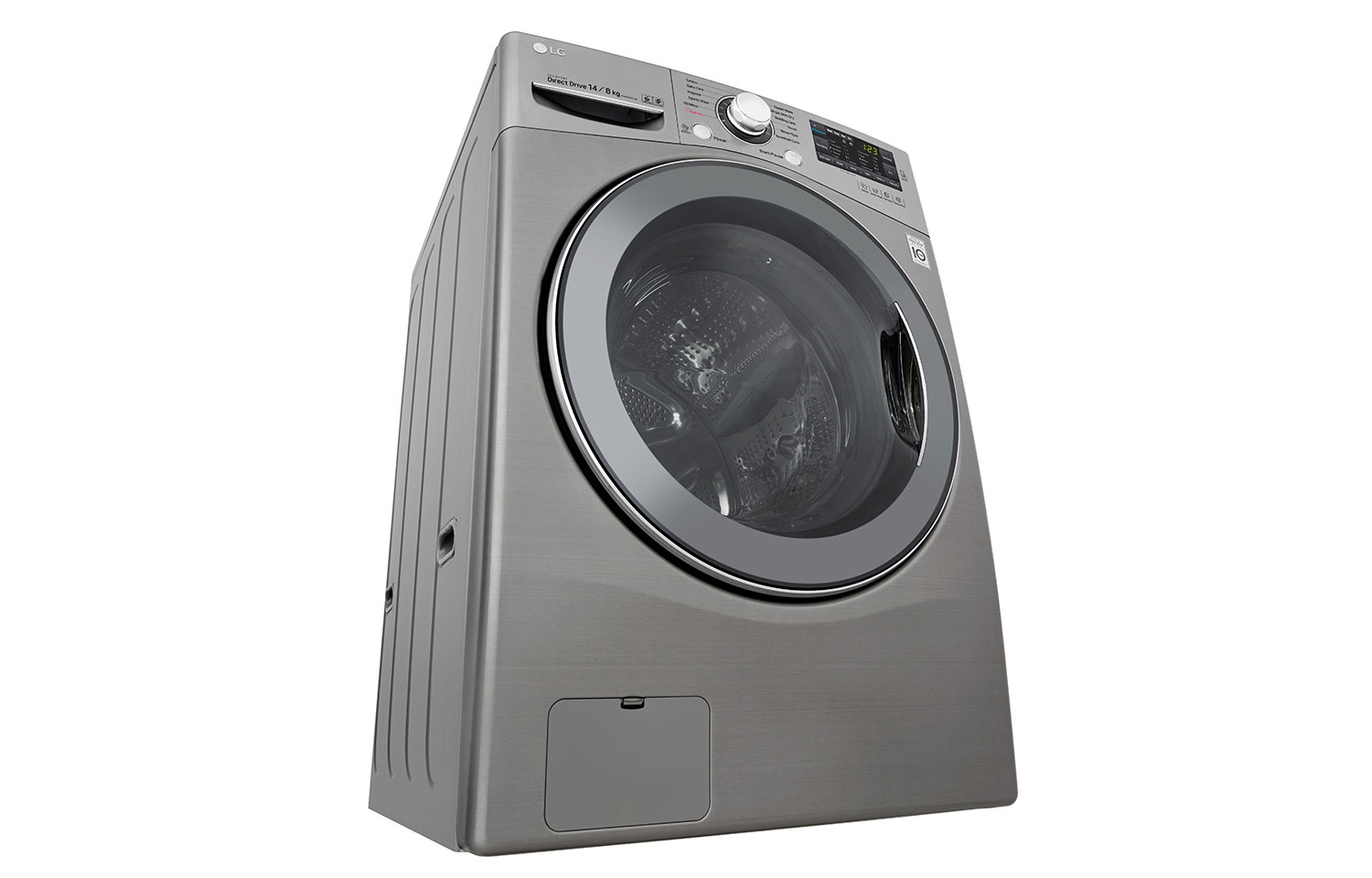 LG F2514DTGE washer dryer Freestanding Front-load Silver – image 5