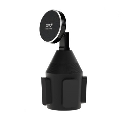 Hama Cupholder Smartphone Black Wireless charging Auto – image 2