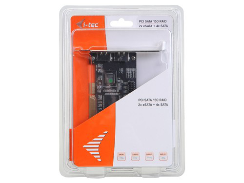i-tec PCISATA4 interface cards/adapter eSATA, SATA – image 2