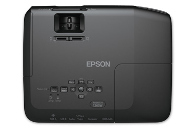 Epson 1263W Standard throw projector 3000 ANSI lumens 3LCD WXGA (1280x800) Black – image 4