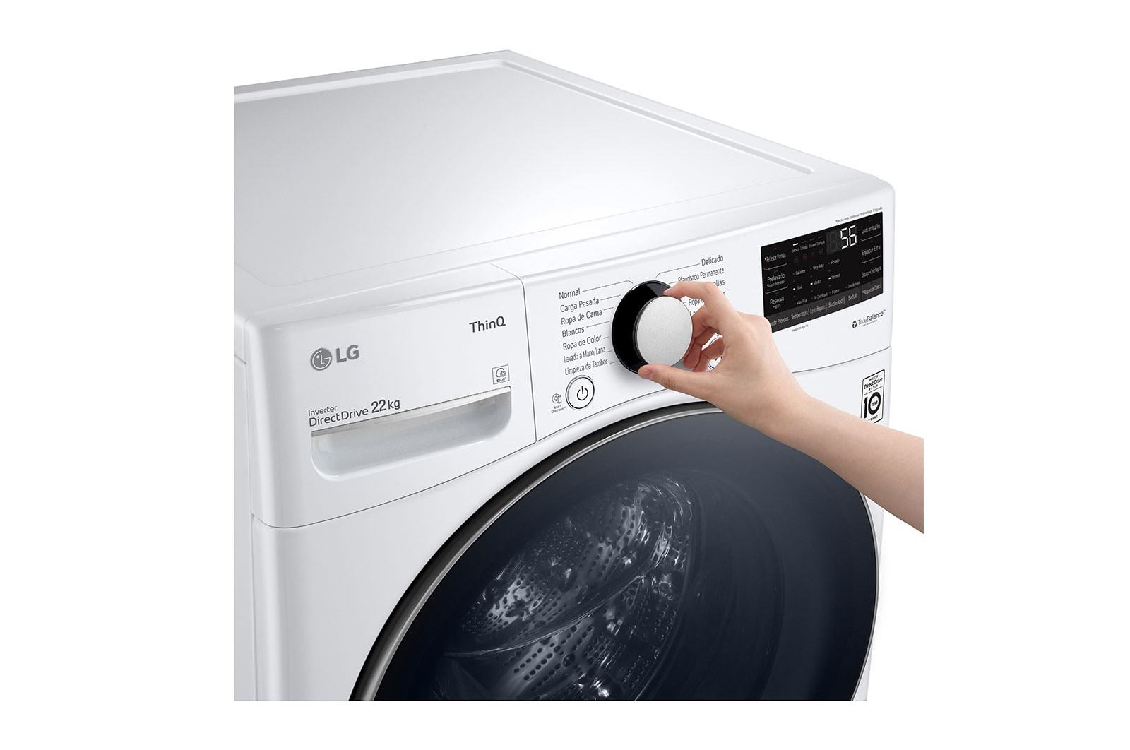 LG WM22WV26SR washing machine Front-load – image 6