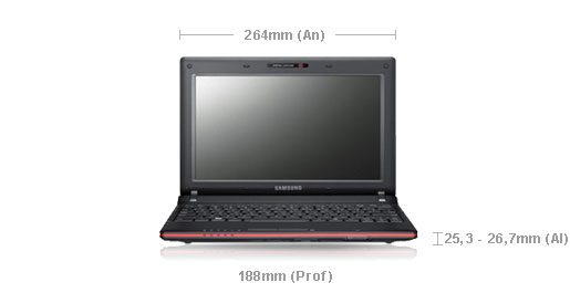 Samsung NP-N150-JP03ES netbook Intel Atom® N450 – image 2