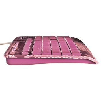 Hama Karo keyboard USB Pink – image 3