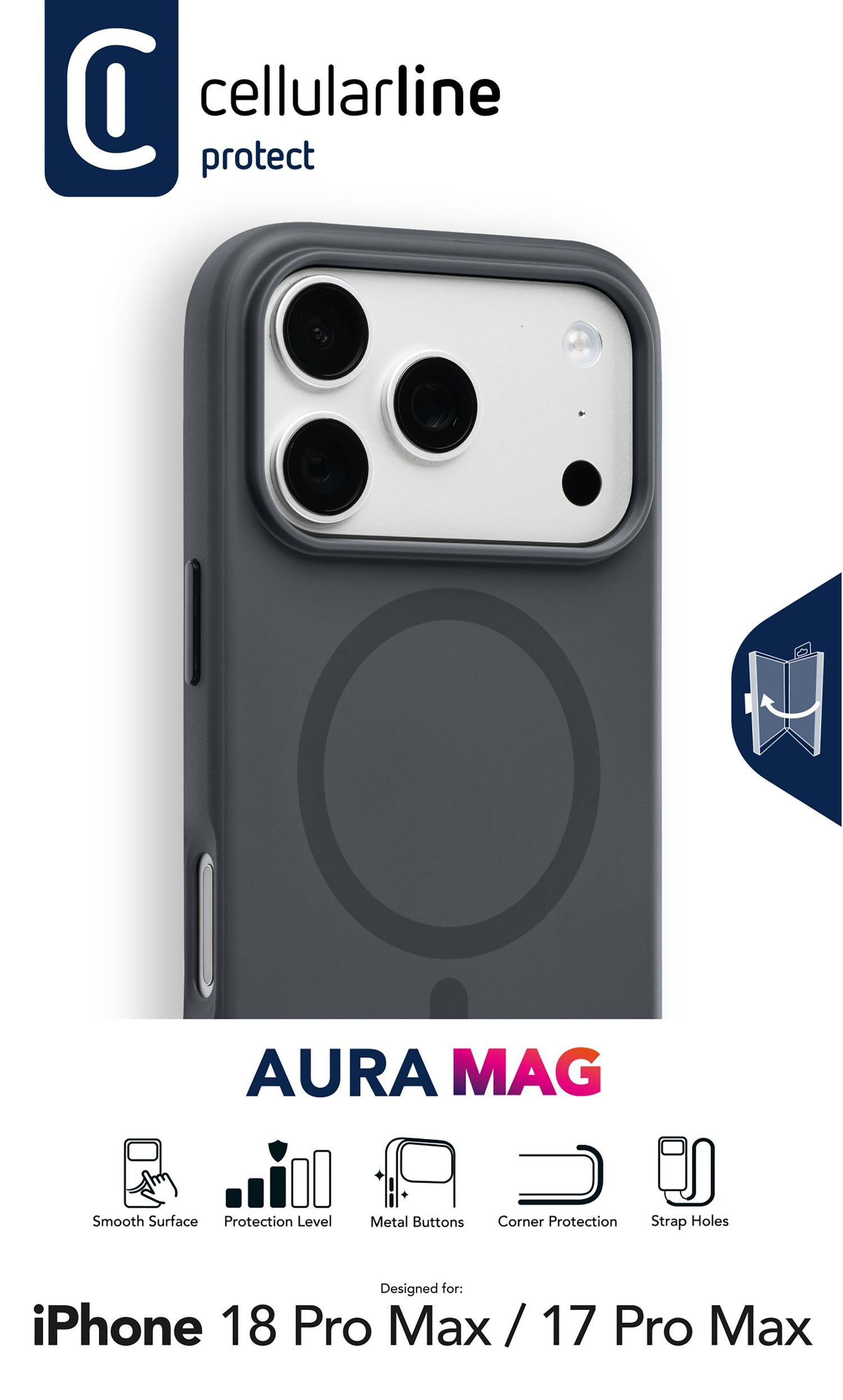 Cellularline AURA MAG - IPHONE 17 PRO MAX / 18 PRO MAX – image 6
