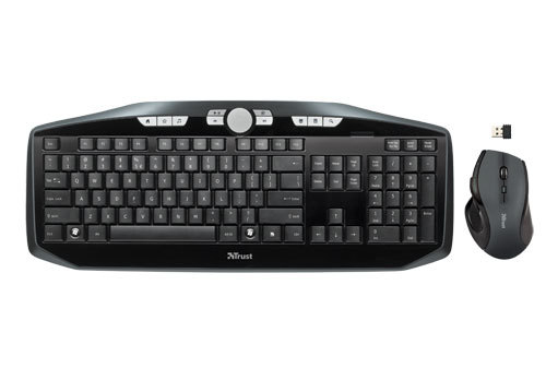 Trust MaxTrack Wireless Deskset, DE – image 3