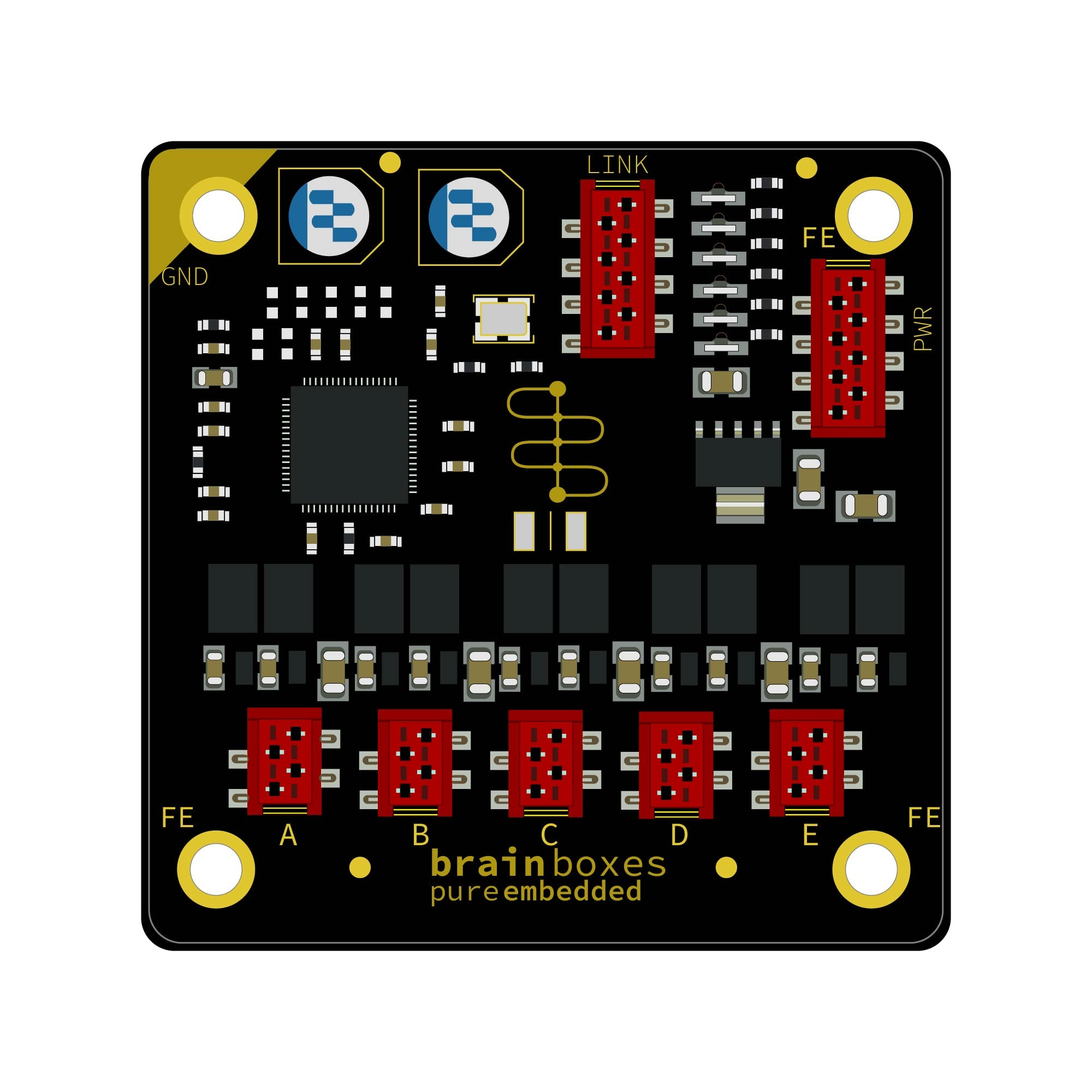 Brainboxes Pure Embedded 8 Port 10/100 Ethernet Switch Module – image 1