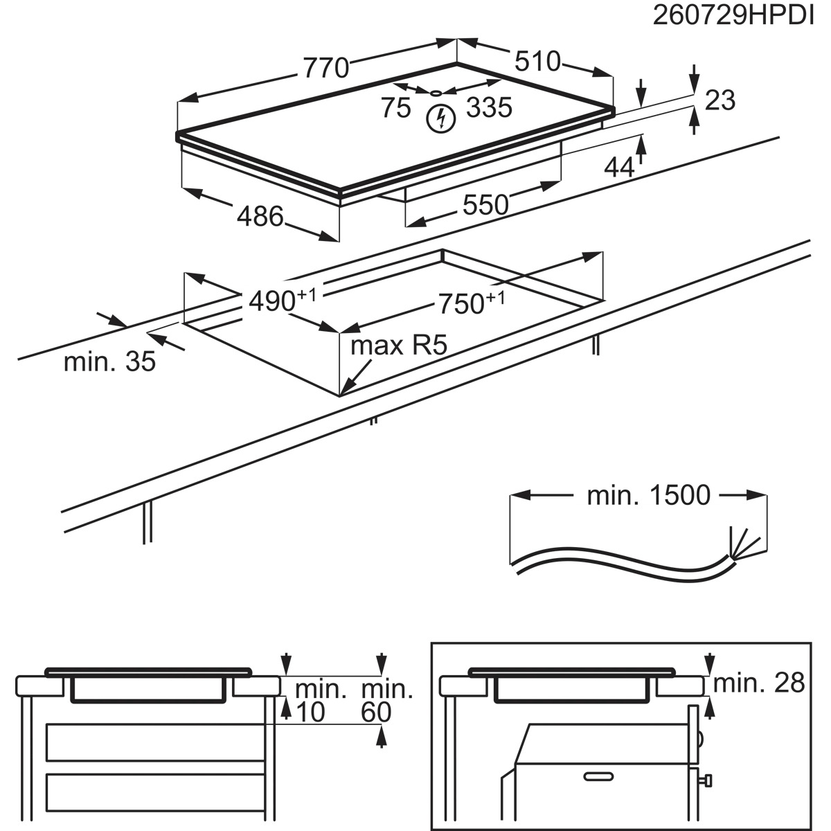 AEG TO84IB00IB Black Built-in – image 9