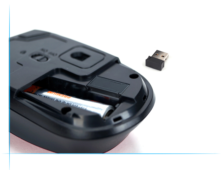 Zalman ZM-M520W mouse Ambidextrous RF Wireless Optical 1600 DPI – image 2