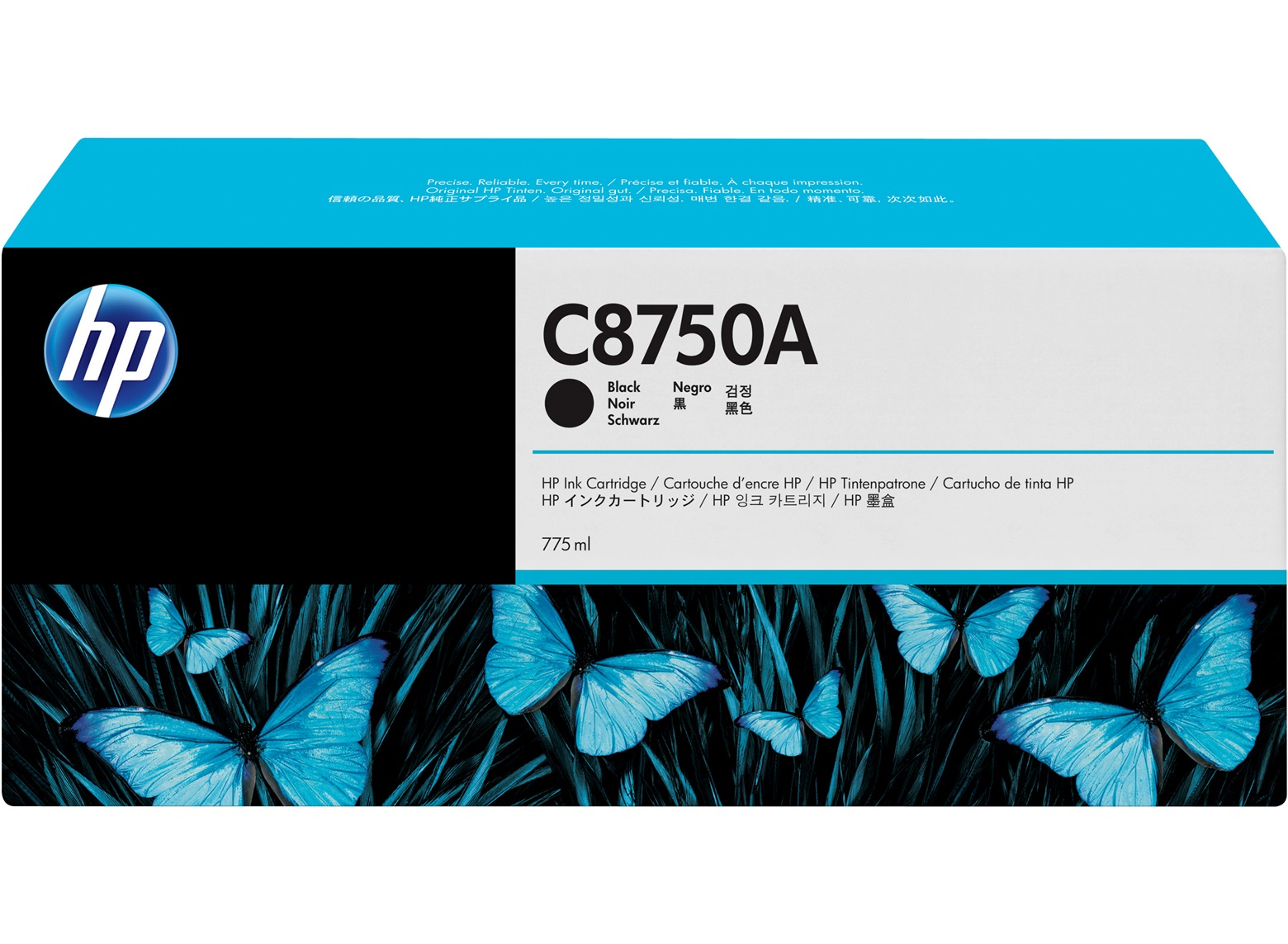 HP C8750A-RF ink cartridge 1 pc(s) Original Black