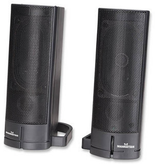 Manhattan 3775 2-way Black Wired