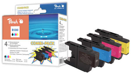 Peach PI500-69 ink cartridge 4 pc(s) Standard Yield Black, Cyan, Magenta, Yellow
