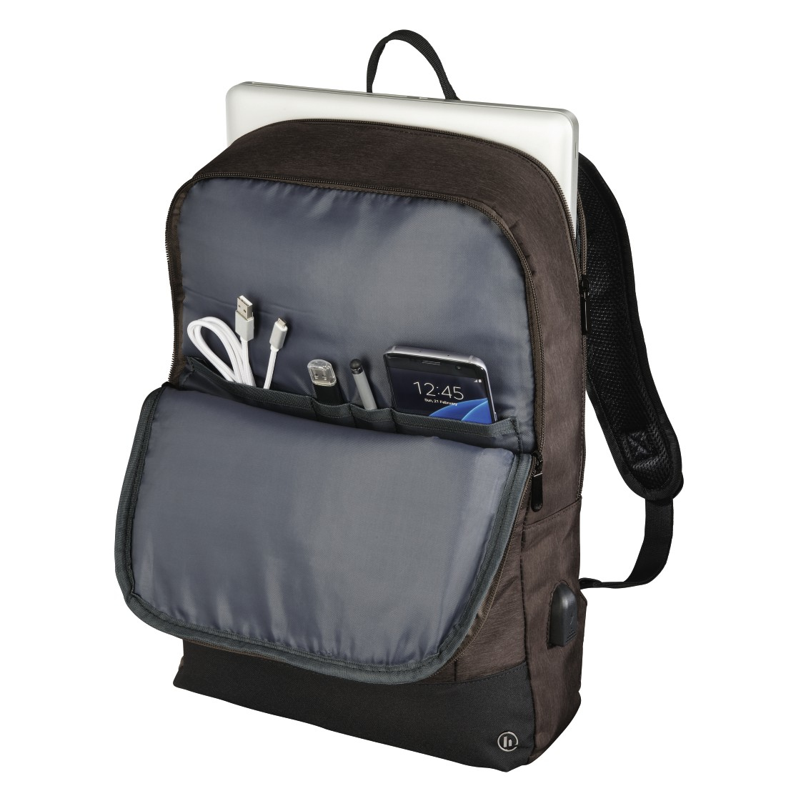 Hama Manchester 43.9 cm (17.3") Backpack Brown – image 3