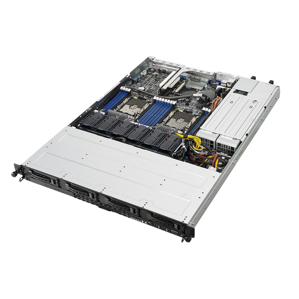 ASUS RS500-E9-RS4 Intel® C621 LGA 3647 (Socket P) Rack (1U) Black, Grey – image 2