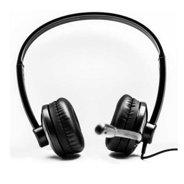 Nilox NXAU0000003 headphones/headset Wired Head-band Office/Call center USB Type-A Black – image 2