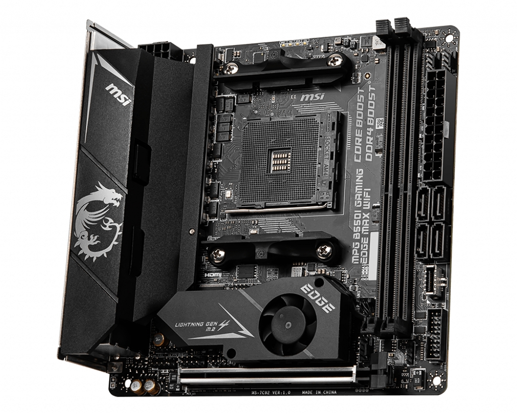 MSI MPG B550I GAMING EDGE MAX WIFI – image 2
